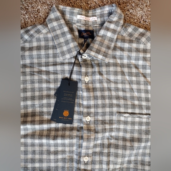 Good Man Brand Men's Long Sleeve Casual Button Down Shirt NWT - Picture 2 of 5